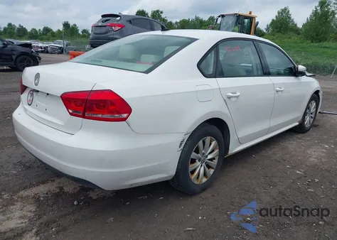 2014 Volkswagen Passat 2.5L Wolfsburg Edition from USA, damaged, VIN 1VWAP7A33EC008114